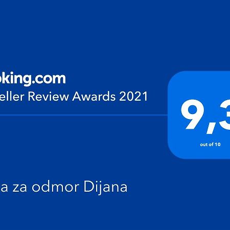 Вилла Kuca Za Odmor Dijana Gornje Selo Экстерьер фото